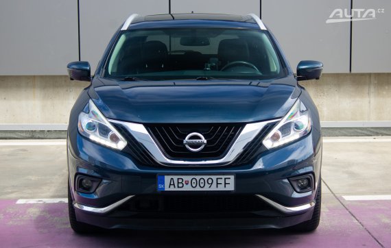 Nissan Murano Platinum AWD / AJ NA SPLÁTKY / PROTIÚČET / 2018 modrá