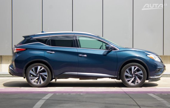 Nissan Murano Platinum AWD / AJ NA SPLÁTKY / PROTIÚČET / 2018 modrá