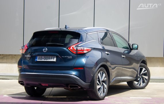 Nissan Murano Platinum AWD / AJ NA SPLÁTKY / PROTIÚČET / 2018 modrá