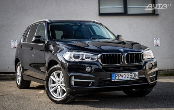 BMW X5 xDrive25d 231k A/T, 170kW, A8, 5d, 7miest (2016-2018)/AJ NA SPLÁTKY/PROTIÚČET 2016 černá