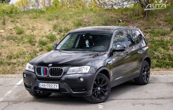 BMW X3 20d xDrive / 135kW / M6 / AJ NA SPLÁTKY / PROTIÚČET 2013 - hlavní pohled