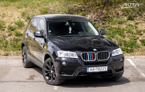 BMW X3 20d xDrive / 135kW / M6 / AJ NA SPLÁTKY / PROTIÚČET 2013 černá