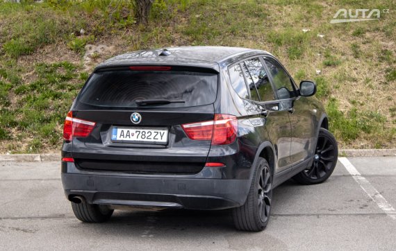 BMW X3 20d xDrive / 135kW / M6 / AJ NA SPLÁTKY / PROTIÚČET 2013 černá