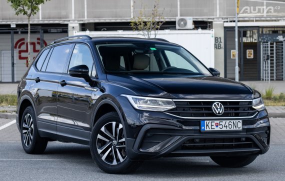 Volkswagen Tiguan Allspace 2.0 TSI, 137kW (2023) / AJ NA SPLÁTKY / PROTIÚČET / 2023 černá
