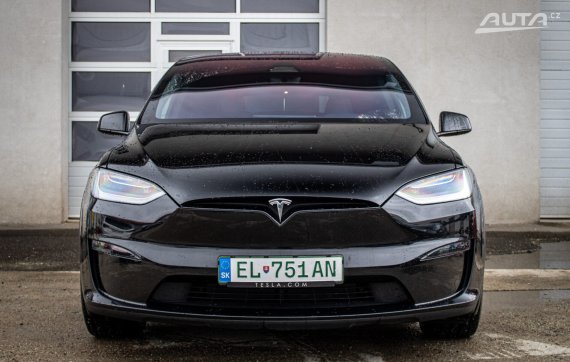 Tesla Model X AWD, 504kW, A, 5d. (2023) /AJ NA SPLÁTKY/PROTIÚČET 2023 černá