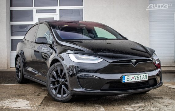 Tesla Model X AWD, 504kW, A, 5d. (2023) /AJ NA SPLÁTKY/PROTIÚČET 2023 černá