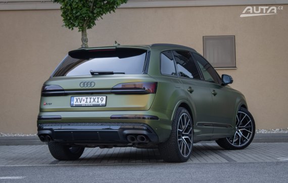 Audi SQ7 TFSI quattro A/T 8 / ZÁRUKA 5 ROKOV / ADVANCED PODVOZOK / 7 MIEST / 2025 zelená