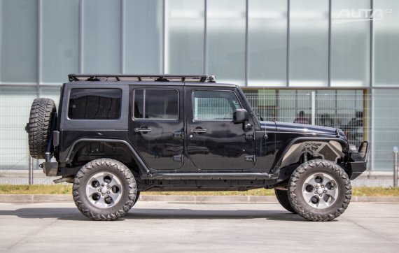 Jeep Wrangler Unlimited Rubicon 3.6 V6 LPG/Benzín / AJ NA SPLÁTKY / PROTIÚČET / 2016 černá