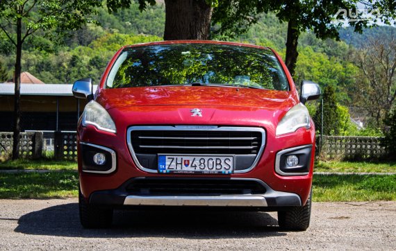 Peugeot 3008 1.6 VTi Style 88kW MT5 / NA SPLÁTKY / NA PROTIÚČET 2014 červená