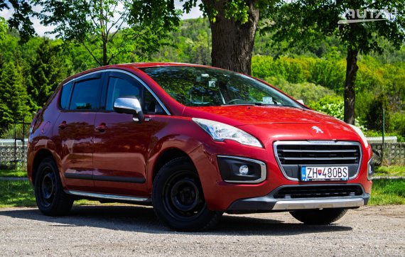 Peugeot 3008 1.6 VTi Style 88kW MT5 / NA SPLÁTKY / NA PROTIÚČET 2014 červená