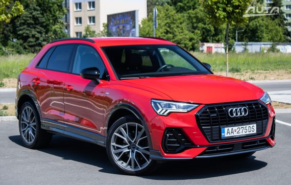 Audi Q3 2.0 TFSI S line quattro S tronic, 169kW (2019) / AJ NA SPLÁTKY / PROTIÚČET / 2019 červená