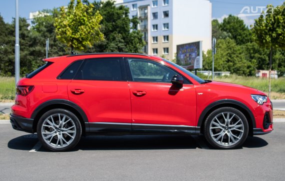 Audi Q3 2.0 TFSI S line quattro S tronic, 169kW (2019) / AJ NA SPLÁTKY / PROTIÚČET / 2019 červená