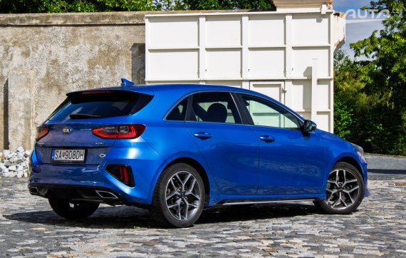 Kia Ceed 1.6 CRDi GT-Line AT/7 100kW / NA SPLÁTKY / NA PROTIÚČET 2019 modrá