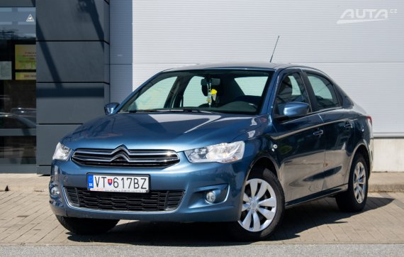 Citroën C-Elysée 1.2 VTi PureTech Exclusive / 53kW / M5 / ZÁRUKA / AJ NA SPLÁTKY / PROTIÚČET