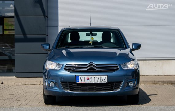 Citroën C-Elysée 1.2 VTi PureTech Exclusive / 53kW / M5 / ZÁRUKA / AJ NA SPLÁTKY / PROTIÚČET 2014 modrá