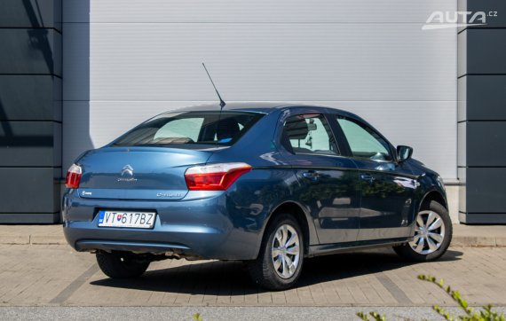 Citroën C-Elysée 1.2 VTi PureTech Exclusive / 53kW / M5 / ZÁRUKA / AJ NA SPLÁTKY / PROTIÚČET 2014 modrá