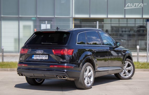Audi Q7 50 TDI quattro tiptronic 8-st, 210kW / AJ NA SPLÁTKY / PROTIÚČET / 2018 černá