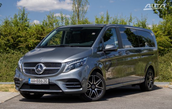 Mercedes-Benz V trieda V250 d Avantgarde extralang A/T 4MATIC AMG Line / AJ NA SPLÁTKY / PROTIÚČET / 2023 - hlavní pohled