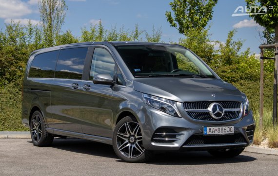 Mercedes-Benz V trieda V250 d Avantgarde extralang A/T 4MATIC AMG Line / AJ NA SPLÁTKY / PROTIÚČET / 2023 šedá