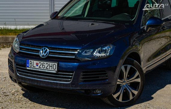 Volkswagen Touareg 3.0 V6 TDI 240k BMT / Pano / Webasto / Aj na splátky / Protiúčet 2014 modrá