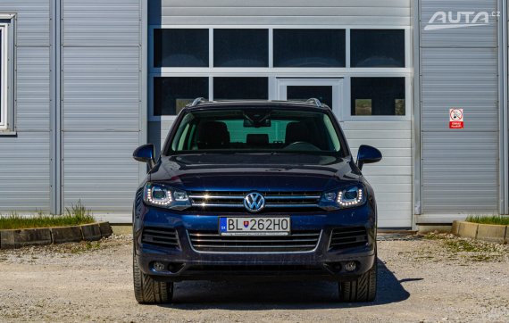 Volkswagen Touareg 3.0 V6 TDI 240k BMT / Pano / Webasto / Aj na splátky / Protiúčet 2014 modrá