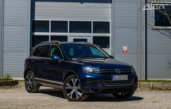 Volkswagen Touareg 3.0 V6 TDI 240k BMT / Pano / Webasto / Aj na splátky / Protiúčet 2014 modrá