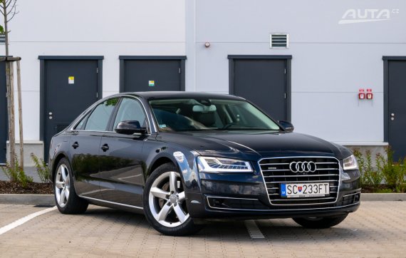 Audi A8 3.0 TDI V6 Quattro Tiptronic / TOP STAV / Aj na splátky / Aj protiúčet / 2017 modrá