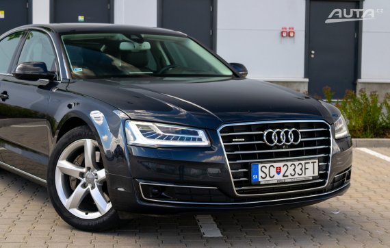 Audi A8 3.0 TDI V6 Quattro Tiptronic / TOP STAV / Aj na splátky / Aj protiúčet / 2017 modrá