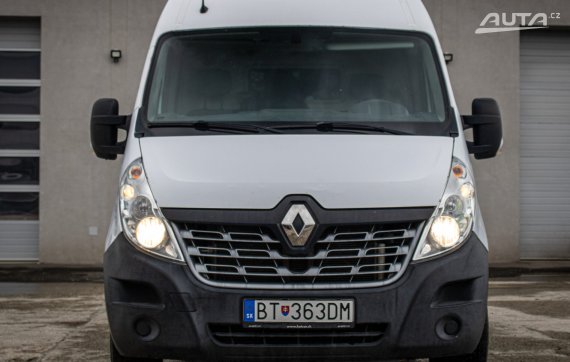 Renault Master 2.3 Dci L3H2 96kW, M6 /AJ NA SPLÁTKY/PROTIÚČET 2018 bílá