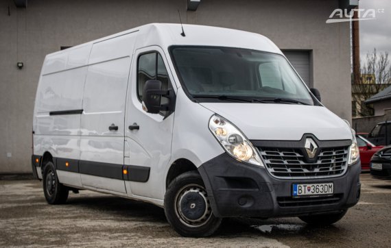 Renault Master 2.3 Dci L3H2 96kW, M6 /AJ NA SPLÁTKY/PROTIÚČET 2018 bílá