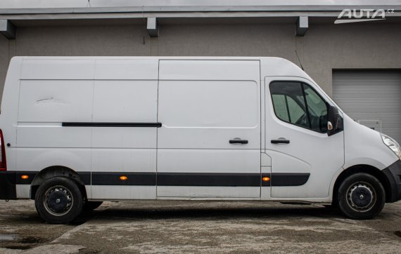 Renault Master 2.3 Dci L3H2 96kW, M6 /AJ NA SPLÁTKY/PROTIÚČET 2018 bílá