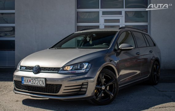 Volkswagen Golf Variant GTD 2.0 TDI BMT 184k, 135kW, M6, 5d. /AJ NA SPLÁTKY/PROTIÚČET 2015 - hlavní pohled