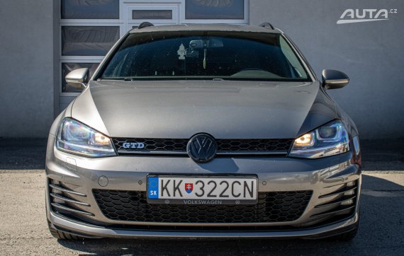 Volkswagen Golf Variant GTD 2.0 TDI BMT 184k, 135kW, M6, 5d. /AJ NA SPLÁTKY/PROTIÚČET 2015 šedá