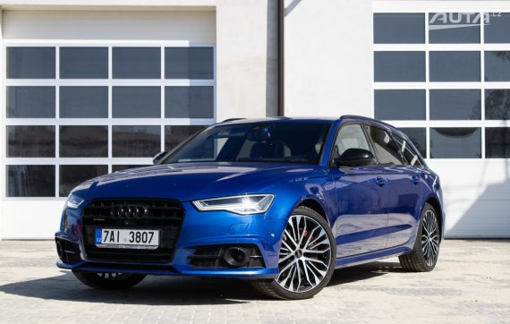 Audi A6 2017 - hlavní pohled