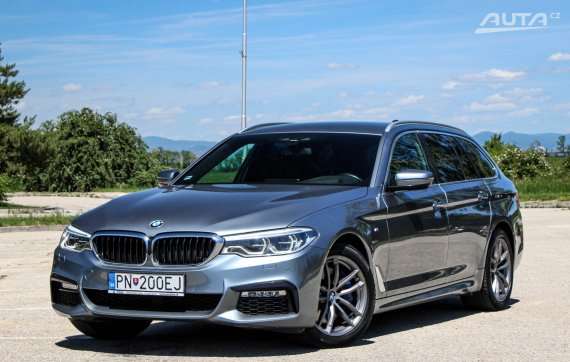 BMW Rad 5 Touring G31 530d xDrive A/T / AJ NA SPLÁTKY / PROTIÚČET / 2018 - hlavní pohled