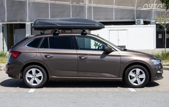 Škoda Scala 1.0 TSI, 85kW (2019) / AJ NA SPLÁTKY / PROTIÚČET / 2019 hnědá