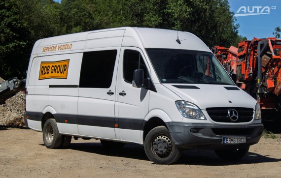 Mercedes Sprinter 95kW MT/6 / NA SPLÁTKY / NA PROTIÚČET 2012 béžová