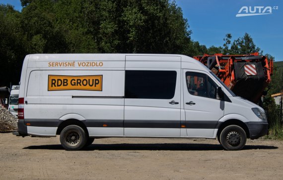 Mercedes Sprinter 95kW MT/6 / NA SPLÁTKY / NA PROTIÚČET 2012 béžová