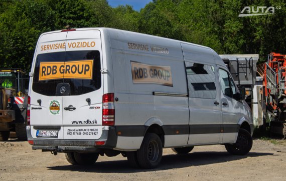 Mercedes Sprinter 95kW MT/6 / NA SPLÁTKY / NA PROTIÚČET 2012 béžová