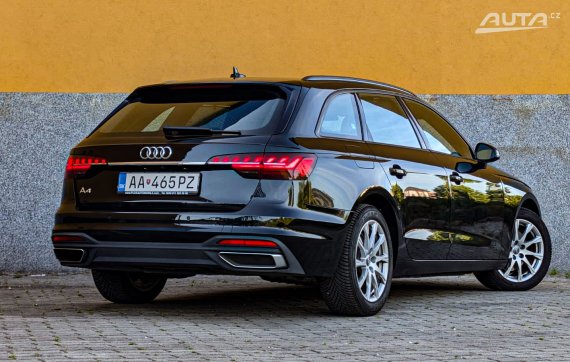 Audi A4 Avant 100kW AT 7-st. 2020 / AJ NA SPLÁTKY / PROTIÚČET / 2020 černá