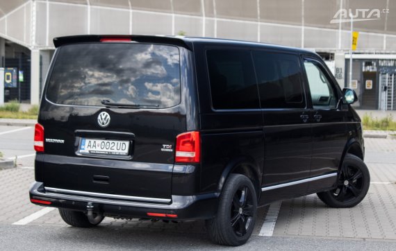 Volkswagen Multivan 2.0 BiTDI Highline 4MOTION DSG, 132kW (2015) / AJ NA SPLÁTKY / PROTIÚČET / 2015 černá