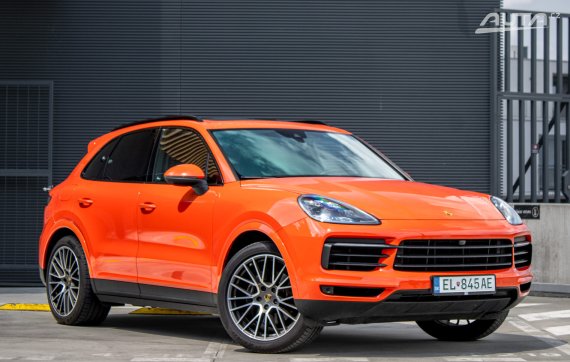 Porsche Cayenne E-HYBRID 2021, 250kW 2021 oranžová
