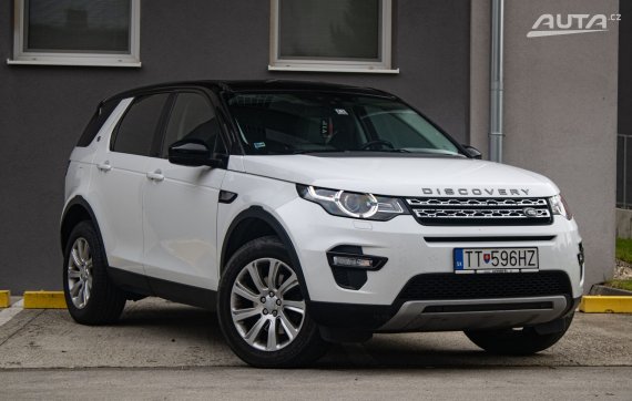 Land Rover Discovery Sport 2.0 TD4 110kW AT 4x4 7-miestne / AJ NA SPLÁTKY / PROTIÚČET / 2015 bílá
