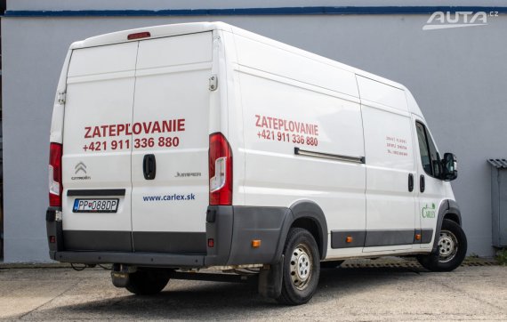 Citroën Jumper 2.0 BlueHDi L4H2 / 120kW / M6 / ZÁRUKA / AJ NA SPLÁTKY / PROTIÚČET 2016 bílá