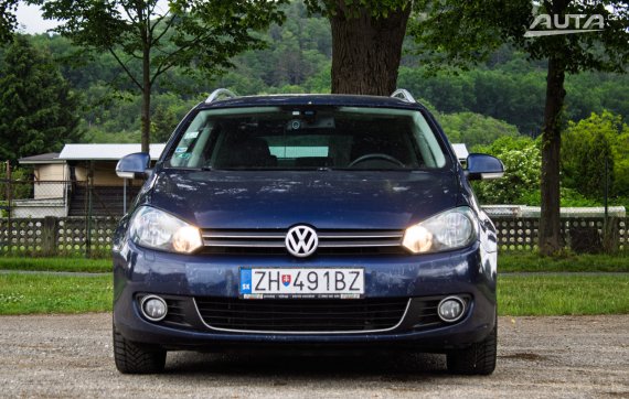 Volkswagen Golf Variant 2.0 TDI DSG 103kW AT6 / NA SPLÁTKY / NA PROTIÚČET 2012 modrá