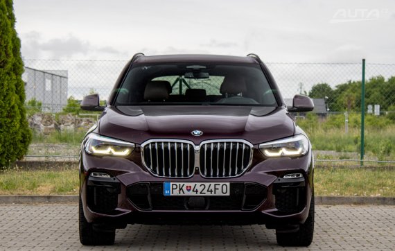 BMW X5 xDrive30d A/T 2019 fialová