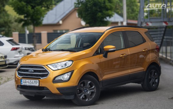 Ford EcoSport 1.0 EcoBoost Spirit / 92kW / A6 / ZÁRUKA / AJ NA SPLÁTKY / PROTIÚČET 2019 - hlavní pohled