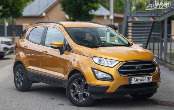 Ford EcoSport 1.0 EcoBoost Spirit / 92kW / A6 / ZÁRUKA / AJ NA SPLÁTKY / PROTIÚČET 2019 žlutá