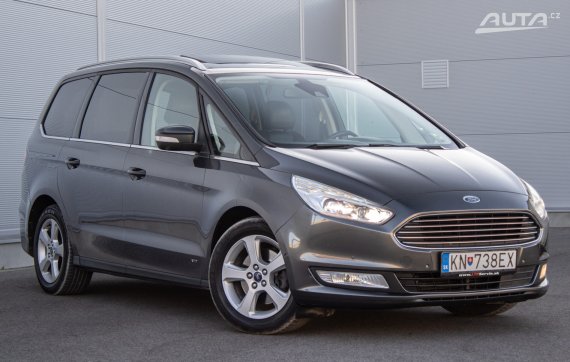 Ford Galaxy 2.0 TDCi Duratorq 180 Titanium X AT6 AWD / NA SPLÁTKY / NA PROTIÚČET 2017 šedá