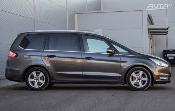 Ford Galaxy 2.0 TDCi Duratorq 180 Titanium X AT6 AWD / NA SPLÁTKY / NA PROTIÚČET 2017 šedá